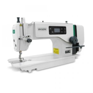 Reta industrial Zoje, direct drive, com parada de agulha